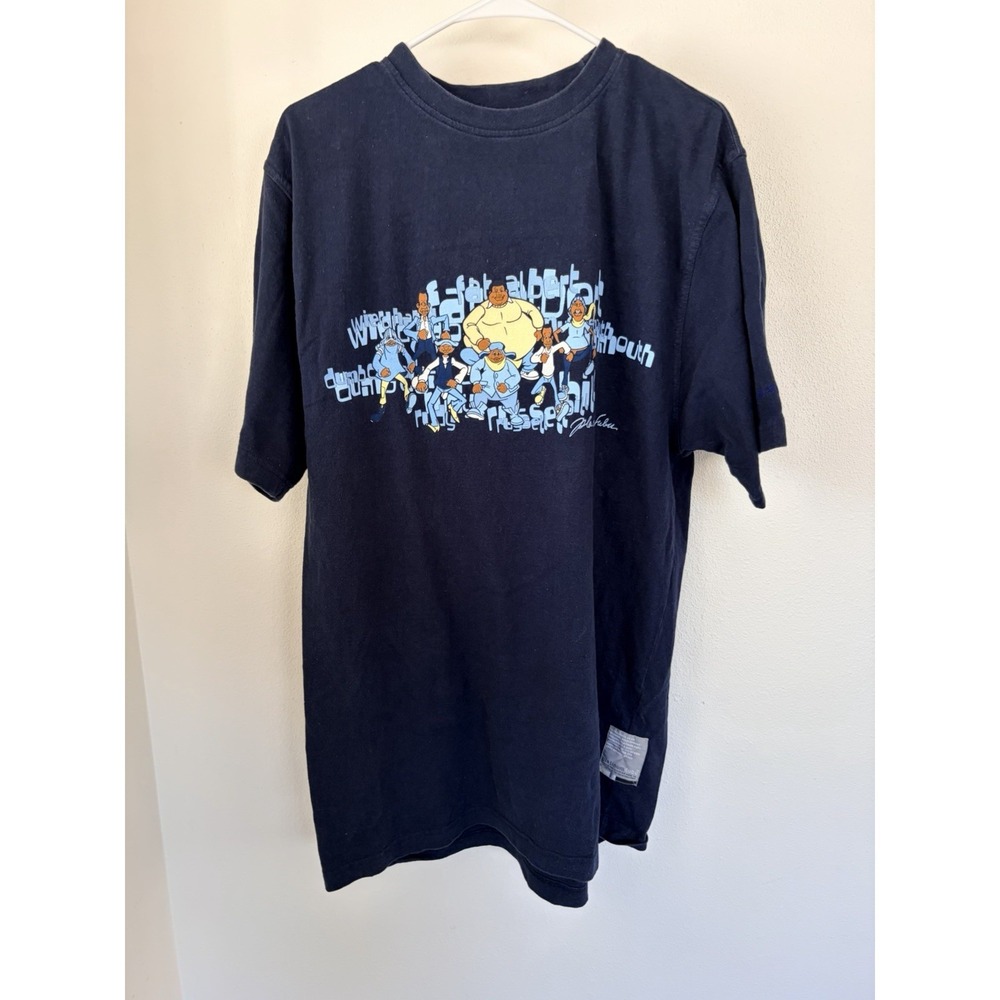 Platinum FUBU Fat‎ Albert Men's Large Graphic T-shirt Short Sleeve Hip Hop 90s